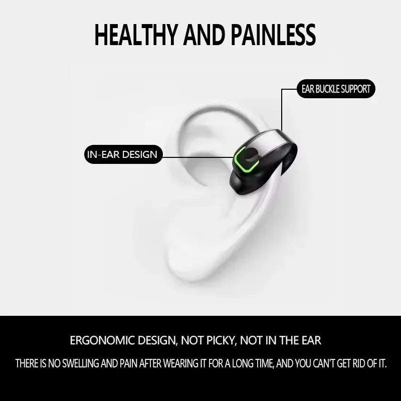 BT Earphone Clip on Monaural Inear Motion Stereo Bone Conduction Gd28 Business Wireless Earphone Mini Monaural Tws