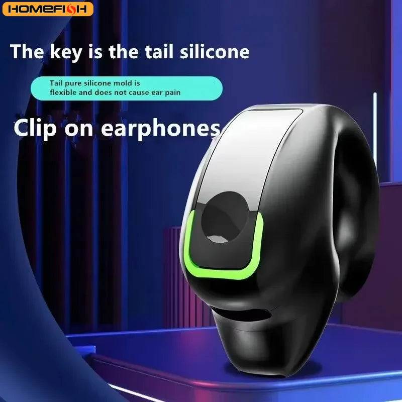 BT Earphone Clip on Monaural Inear Motion Stereo Bone Conduction Gd28 Business Wireless Earphone Mini Monaural Tws