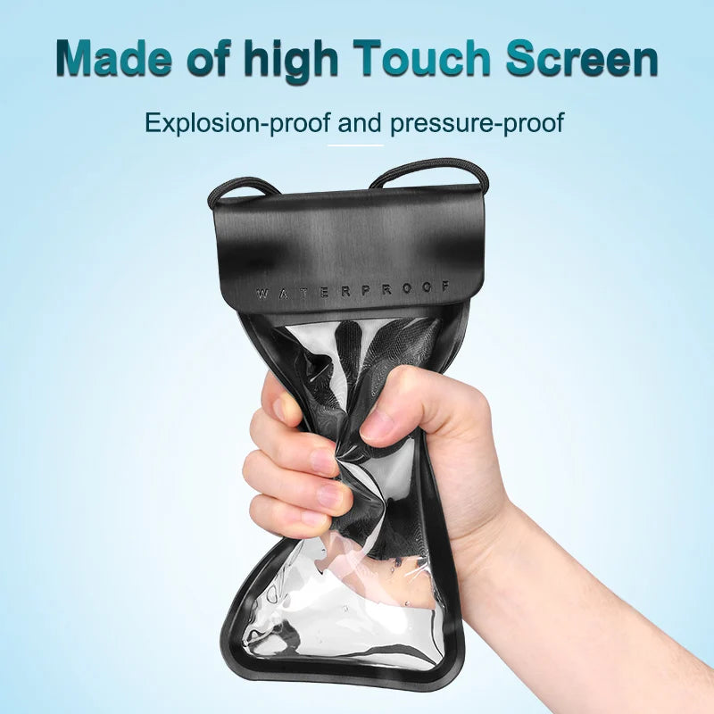 Waterproof Phone Pouch Underwater Phone Bag Case Swimming Diving Phone Case Bag for Xiaomi Iphone Huawei Samsung
